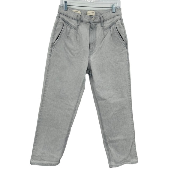Universal Thread Target Vintage Straight‎ High Rise Grey Jeans Women's Size 8 - Picture 1 of 11